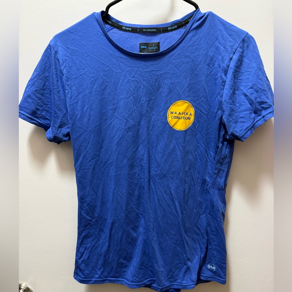 Janji Blue Short Sleeve Tee